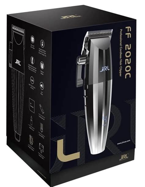 JRL Fresh Fade FF 2020C Clipper Silver Clippers Trimmer