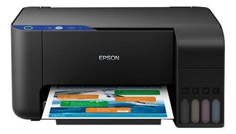 Impresora A Color Multifunción Epson Ecotank L3110 Negra 110v220v