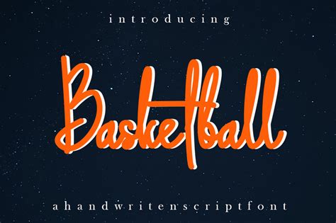 Basketball Font By Febi Studio · Creative Fabrica