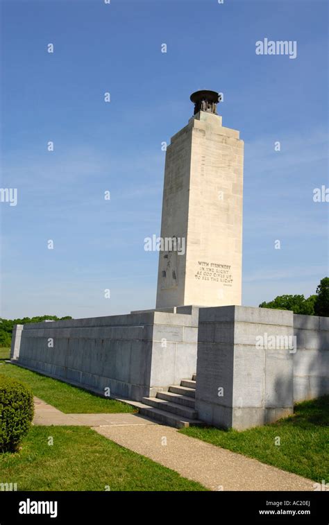 Eternal Light Peace Memorial At The Gettysburg National Battlefield