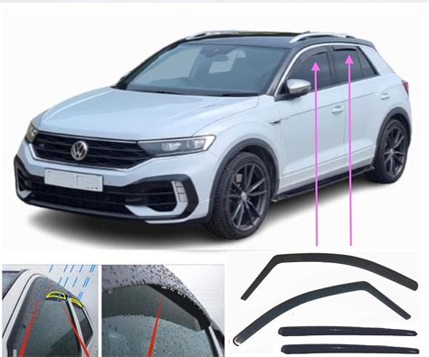 Ac Wow X Wind Deflectors For Vw For Volkwagen T Roc