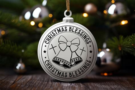 Christmas Blessings SVG Graphic by CraftArt · Creative Fabrica