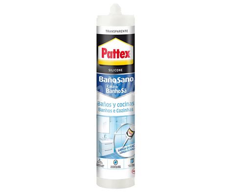 Pattex Silicona Sellador Ba Os Y Cocinas Transparente Ml