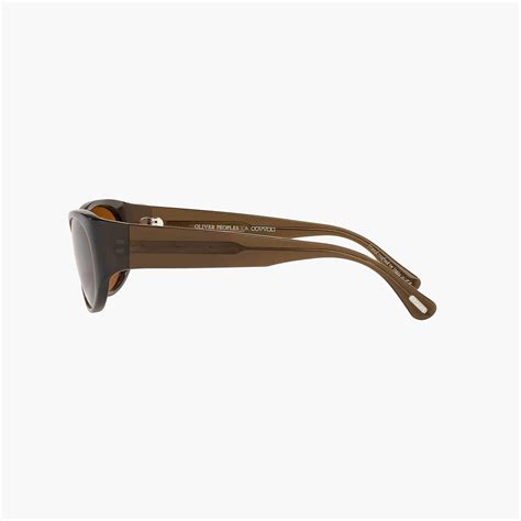 Oliver Peoples Exton Dark Military Brown Ottica Foppa