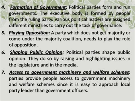 Political Parties Class 10 Civics PPT PPT