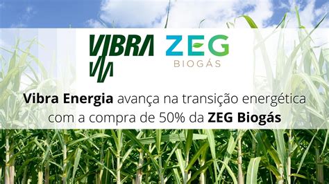 Vibra Energia Avan A Na Transi O Energ Tica A Compra Da Zeg Biog S