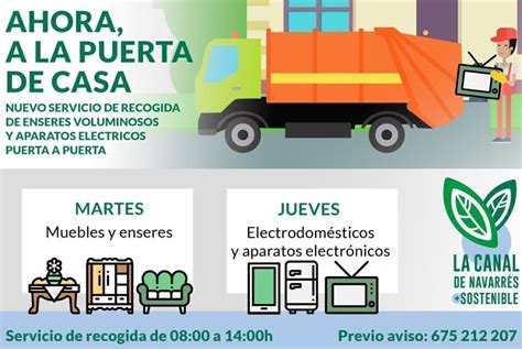 Calendario Recogida De Residuos Enseres Voluminosos Y Aparatos