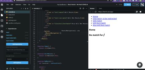 No Match Route Render On All Routes React Router Dom Issue