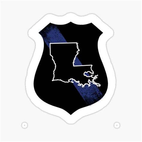 "Louisiana State Trooper Louisiana State Police Shirt" Sticker for Sale ...