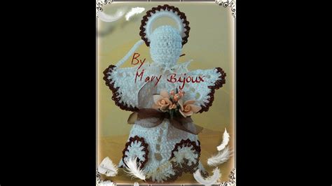 Angelo All Uncinetto Parte 1 Crochet Angel Part 1 With English Notes Youtube