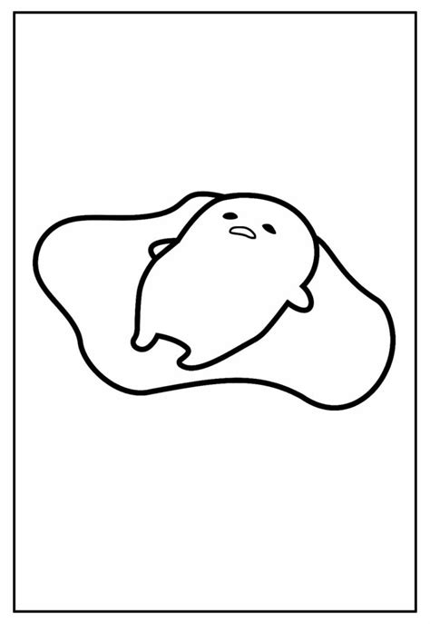 Desenhos De Gudetama Imprim Vel Para Colorir E Imprimir Colorironline