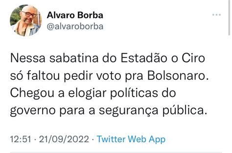 Frederico Krepe On Twitter O Alvaro Deveria Se Envergonhar Em