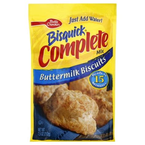 Bisquick Complete Mix Buttermilk Biscuits 75 Oz 12 Packs Food