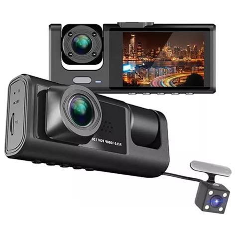 Câmera Ré Frontal Interna Filmadora Automotiva Dashcam 1080p MercadoLivre