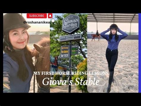 Giovas Stable Hobi Baru Berkuda Sport Roshananikea YouTube