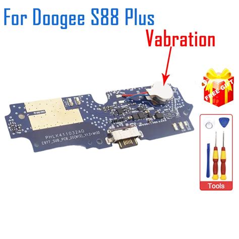 New Original Doogee S Plus Usb Board Base Plug Dock Connector Board