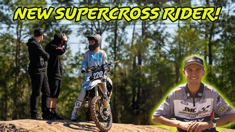 Our New Supercross Rider Jmc Racing Youtube