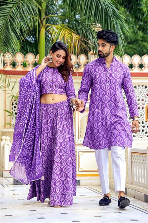 Traditional Couple Attire Shop Online Women Fashion Indo Western