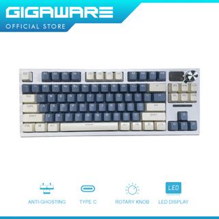 Langtu LT84 84 Keys Tri Mode Wired Hot Swappable Mechanical Keyboard