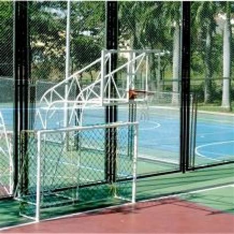 Estrutura De Basquete Tubular Modelo Ibirapuera Rapini