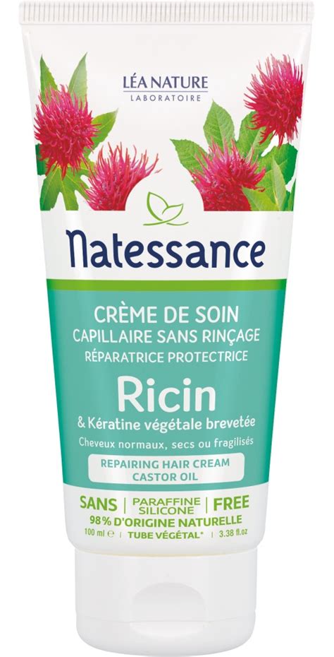 Crème de Soin Capillaire sans rinçage Ricin Natessance