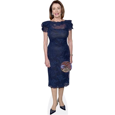 Nancy Pelosi (Blue Dress) Lifesize Cardboard Cutout Standee - Walmart.com