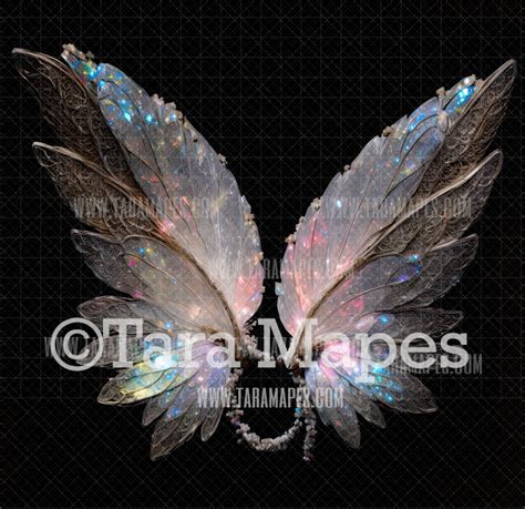 Fairy Wing Overlay Fairy Wing Overlay Crystal Digital Wings