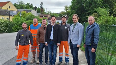 Gestaltung Arbeiten F R Neuen Geh Und Radweg In Neulengbach Starten