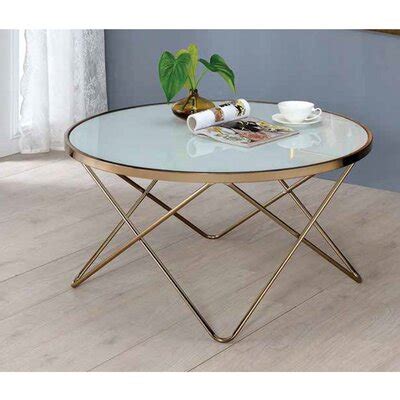 Swagger Cross Legs Coffee Table Wayfair Havenly