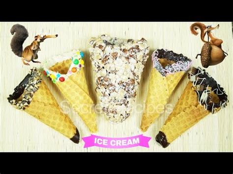 Вафельные рожки для мороженого - пошаговый рецепт с фото на Повар.ру