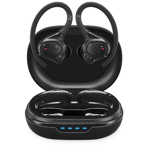 Ilive Wireless On Ear Earbuds With Charging Case Black