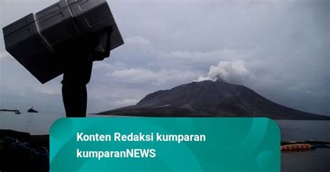 Gunung Ruang Erupsi Kk Direlokasi Ke Bolaang Mongondow Kumparan