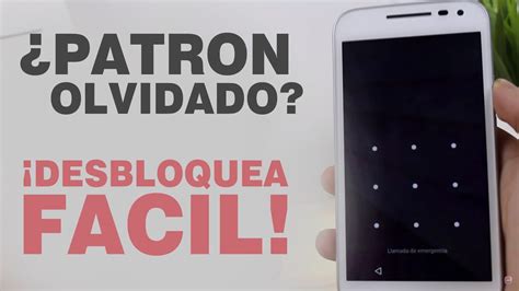 Como desbloquear móvil Android con PATRÓN BLOQUEADO 2020 YouTube