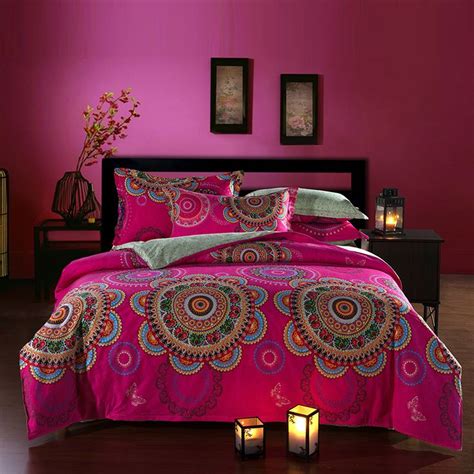 Buy 100 Cotton Designer Bedding Set 4pcs Queen Size