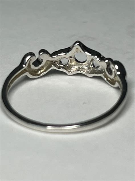 Sterling Silver Moon And Star Ring Celestial Star And Moon Ring Open