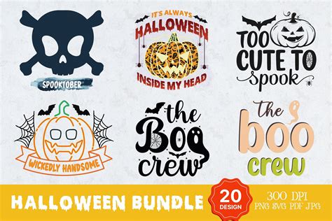 Halloween Sublimation Bundle Design Graphic By Munjixpro Creative