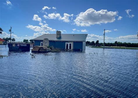 Severe Flooding Of St Johns River Post Hurricane Ian Keeps Some Businesses Shut Down