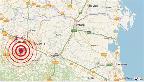 Sette Scosse Di Terremoto In Emilia Romagna A Bologna Reggio Emilia E