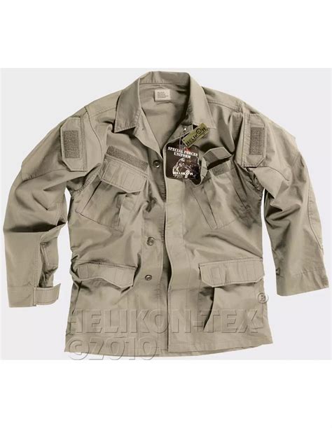 Helikon Tex SFU Special Forces Uniform Jacke Ripstop Khaki