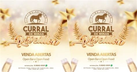 Reveillon Curral De Minas Em S O Jos Da Lapa Sympla