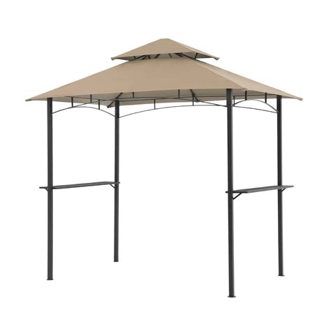 Cobana Grill Gazebo 8 X 5 Double Tiered Outdoor Bbq Grill Patio Canopy