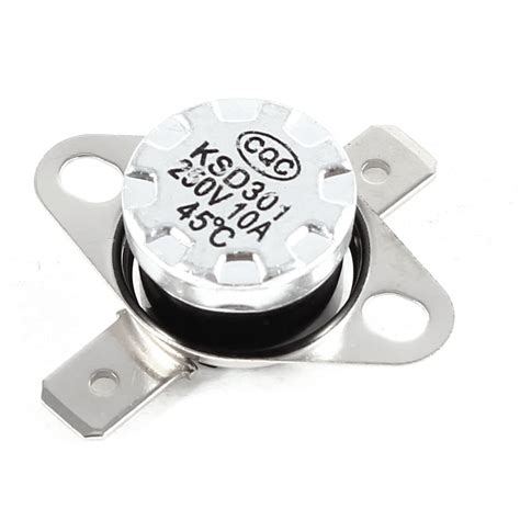 KSD301 AC 250V 10A 125 Celsius NC Temperature Control Switch Thermostat