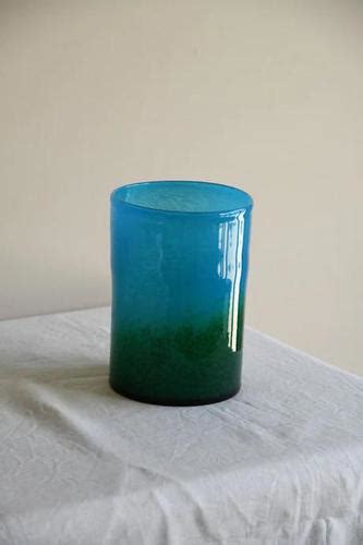 John Orwar Lake Ekenas Sweden Cylinder Glass Vase La