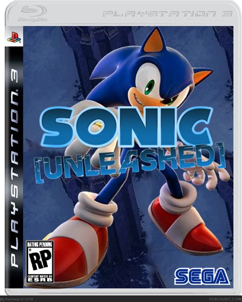 Viewing full size Sonic Unleashed box cover