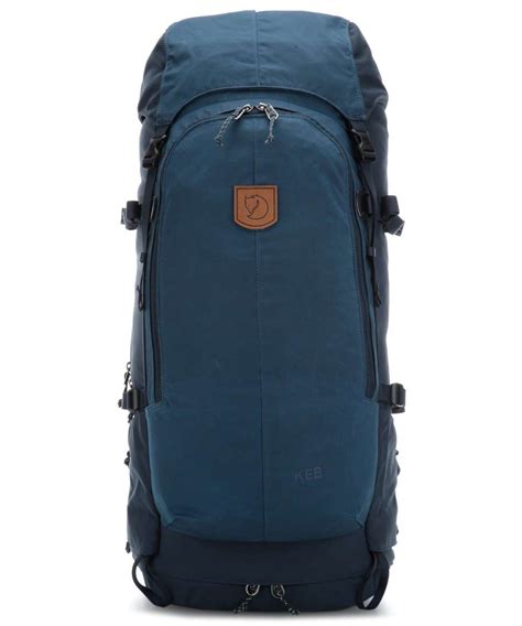 Fjällräven Keb 52 W Trekking Rugzak Polyamide Biologisch Katoen Gerecycleerd Polyester Navy