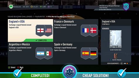 Fifa World Cup Marquee Matchups England Vs Usa Sbc Cheapest