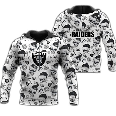 Nfl Las Vegas Raiders Limited Edition All Over Print Zip Hoodie T Shirt