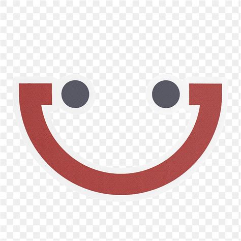 Smiley Face Paper Craft Illustration Free Png Sticker Rawpixel