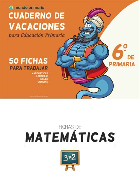 Cuaderno De Vacaciones 6 Primaria Pdf