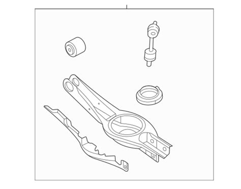 Oem N Arm Complete Rr Lwr Lh Left Ups Genuine For Kia